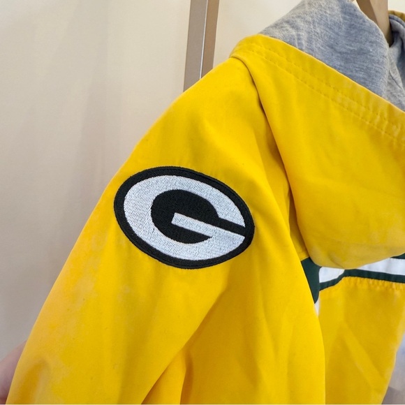 VINTAGE!! NFL Green Bay Packers Apparel Kids Full Zip Jacket Size S Casual - Picture 8 of 8